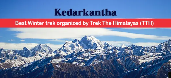 Kedarkantha "Best Winter trek" organized by Trek The Himalayas (TTH)