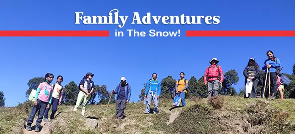Family Adventures in The Snow!