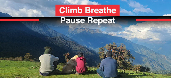 Climb. Breathe. Pause. Repeat.
