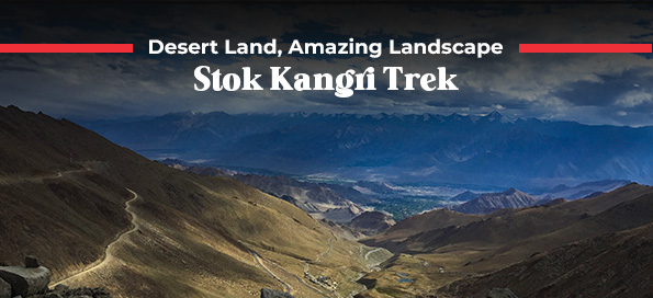 Desert Land, Amazing Landscape, Stok Kangri Trek