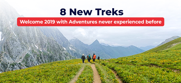 8 New Treks: Welcome 2019 with Adventures never experienced before