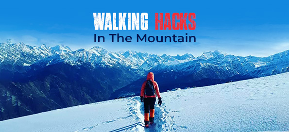 Walking Hacks In The Mountain