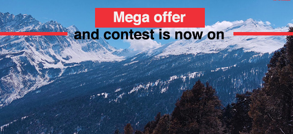 Mega offer and contest is now on