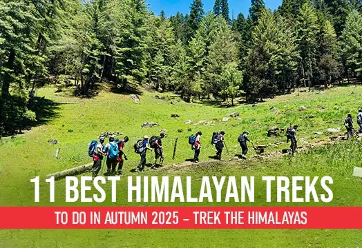 Trek in Autumn - trek the Himalayas
