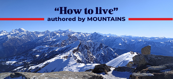 'How to live' authored by MOUNTAINS