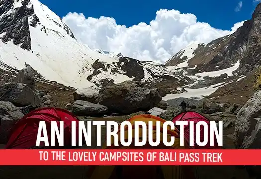 An Introduction to the Lovely Campsites of Bali Pass Trek