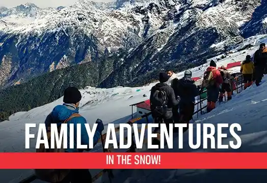 Family Adventures in The Snow!